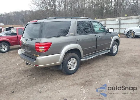 2004 Toyota Sequoia Sr5 V8 from USA, damaged, VIN 5TDBT44A44S206189